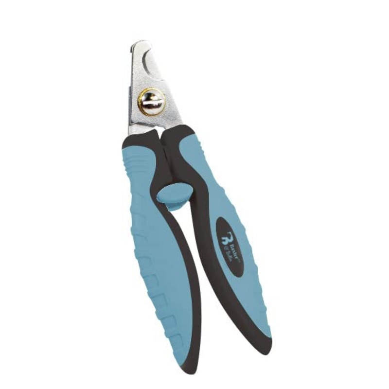 Baxter & Bella Stainless Steel Nail Clippers for Pets. (Large Dog Nail Trimmer (Curve))