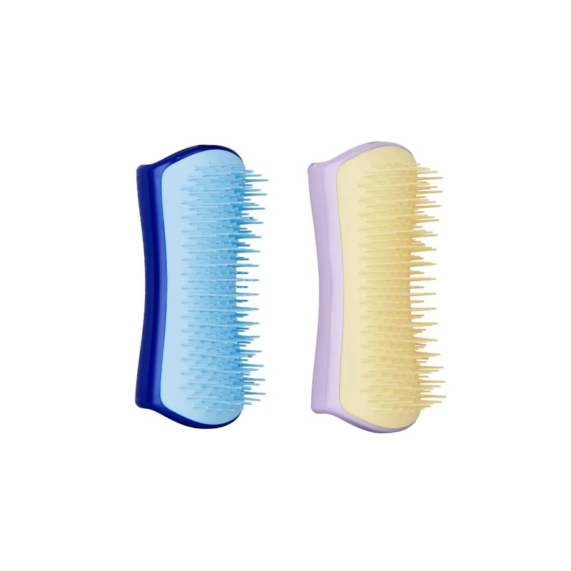 Pet Teezer by Tangle Teezer Small De-Shedding and Small Detangling Dog Brush Duo