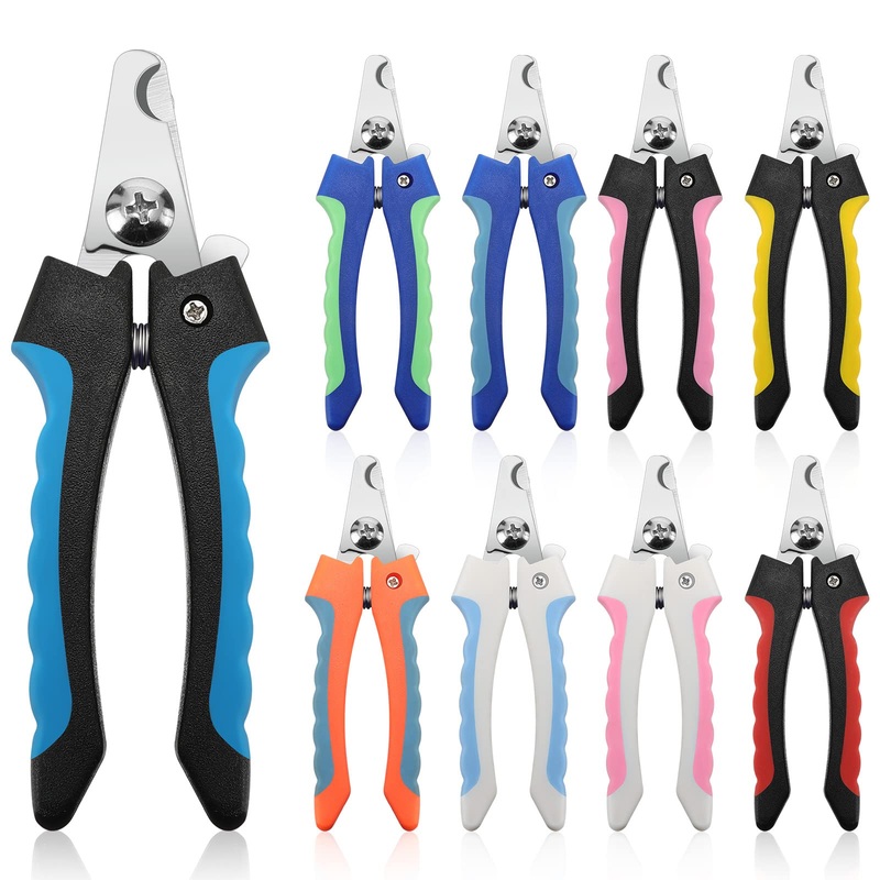9 Pcs Dog Nail Clippers Bulk Pet Nail Clippers, Dog Toenail Clippers Dog Nail Trimmer Dog Clippers for Grooming Nails Dog Claw Care for Small Medium Dogs