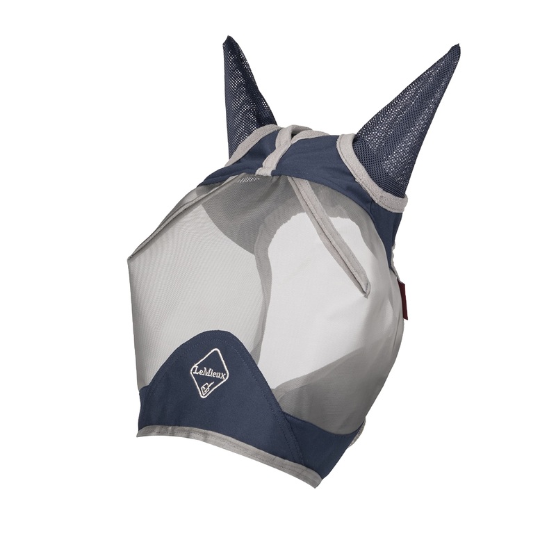 LeMieux ArmourShield Pro Half Fly Mask X-Small Navy