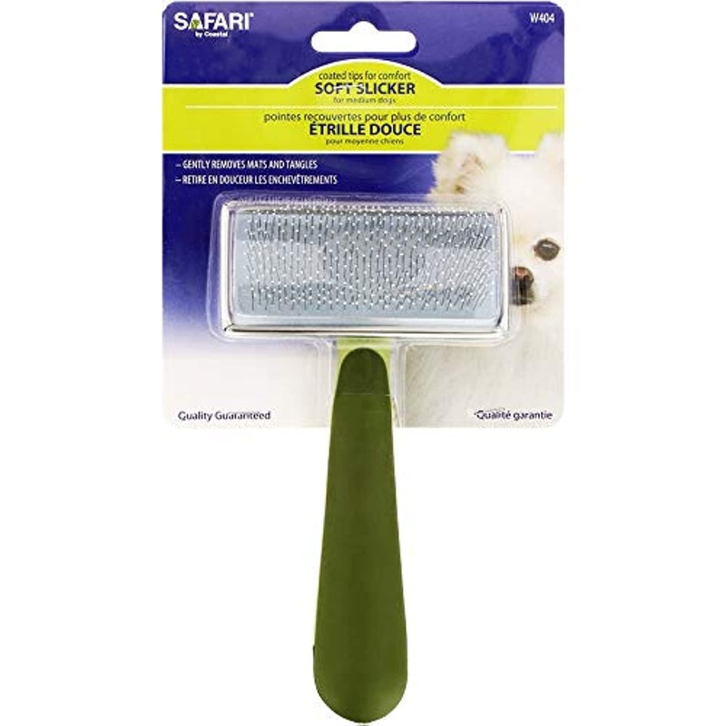 Safari Soft Slicker Brush Medium – Pack of 2