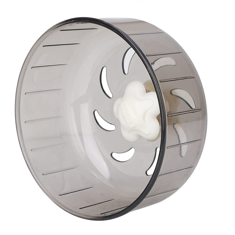 soobu Hamster & Rat Exercise Wheel, Translucent Material, Rotates Smoothly, Ideal for Small Breeds, Indoor Use