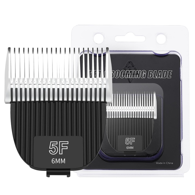 1Pack Flash Clipper Professional Detachable Replacement Blades,Compatible with Kenchii Flash Clipper BladeSize 5F-6mm