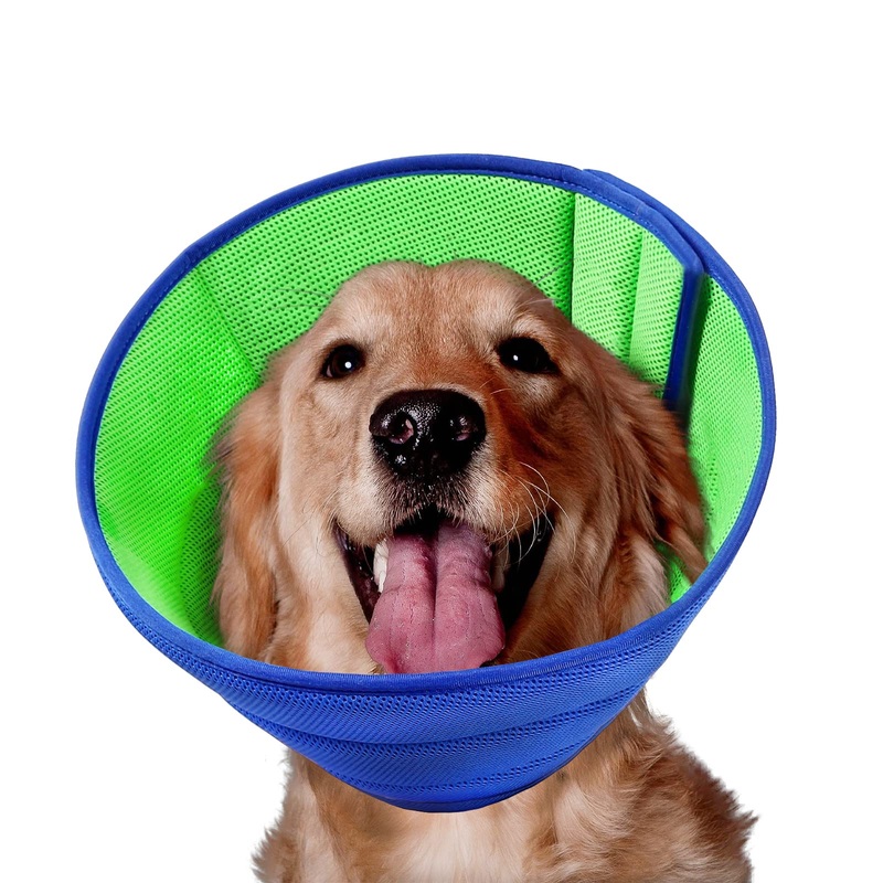 Extra Soft Dog Cone Collar for Dogs After Surgery Adjustable Dog Cones for Large Medium Small Dogs Lightweight Dog Recovery Collar Breathable Elizabethan Collar Stop Licking(Small)