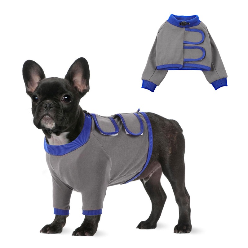 Dog Recovery Sleeves for Front Legs,Dog Sleeves to Prevent Licking,Breathable Dog Front Recovery Sleeve Right Left Leg,Dog Leg Sleeve After Surgery for Medium to Large Dogs,Grey M Size Medium(CHEST:17.3-21.6″) Grey