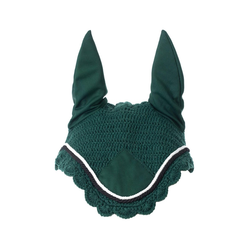 Equinavia Nord Ear Net – Hunter Green/Black – Horse