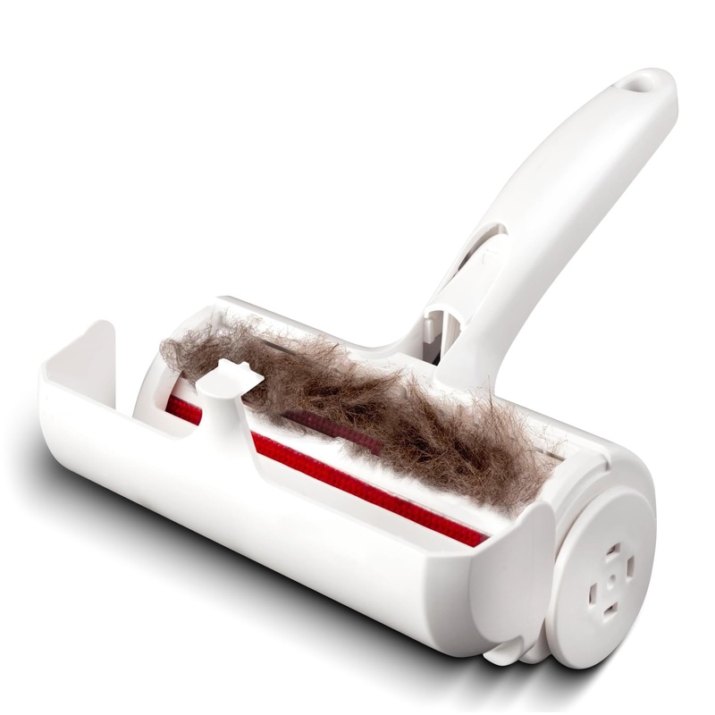 Pet Hair Remover and Reusable Lint Roller – Cat and Dog Hair Remover for Furniture, Couch, Carpet, Clothing and Bedding – Portable, Multi-Surface Fur Removal Tool