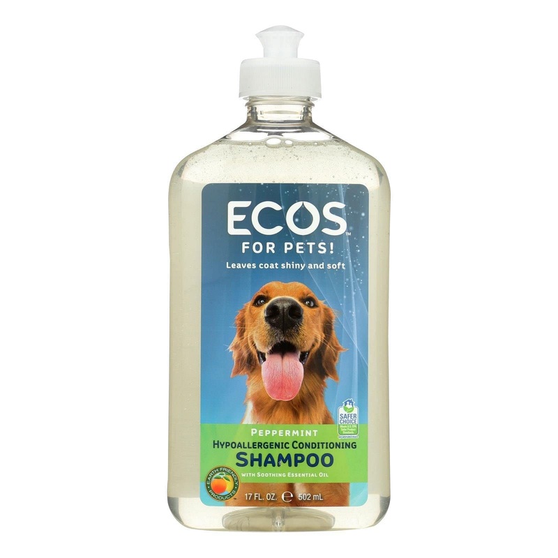 Earth Friendly Products Natural Pet Shampoo Natural Peppermint 17 FZ