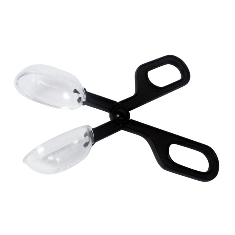 Balacoo Reptile Feeding Tong: Reptiles Clip Reptile Poop Scooper Shovel Cricket Keeper Grabber for Reptiles, Bearded Dragons, Tarantula, Crickets