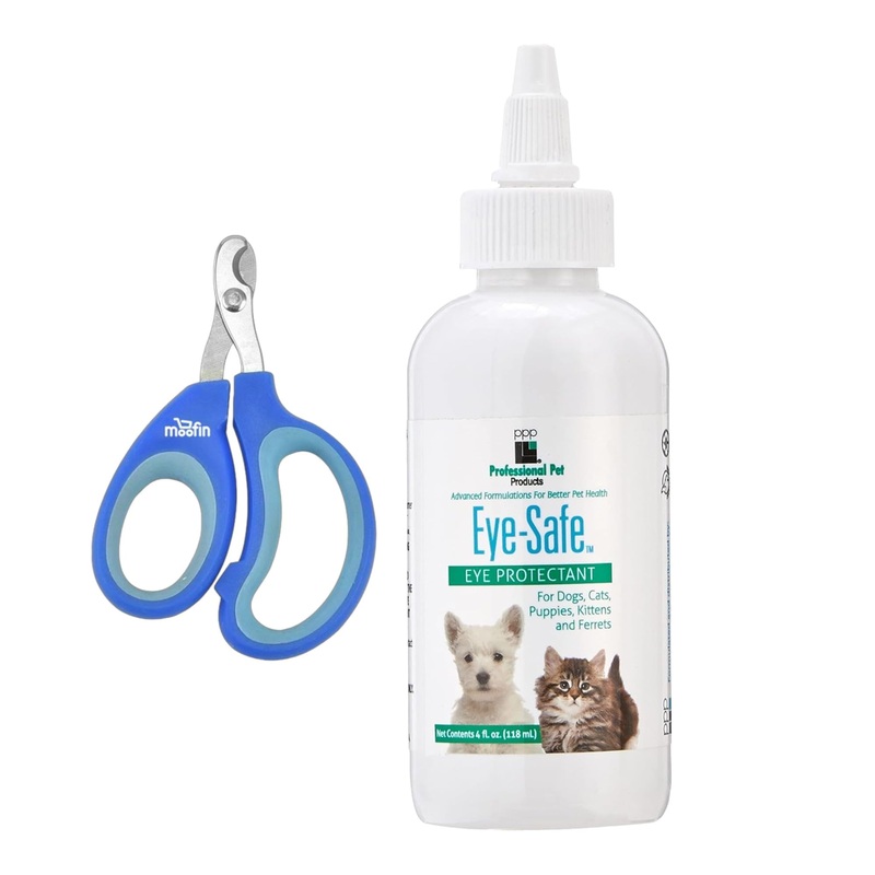 Bundle of Pet Nail Clipper – 10×6.5cm – 22g – Blue, and Eye-Safe for Pets, Pack of 1