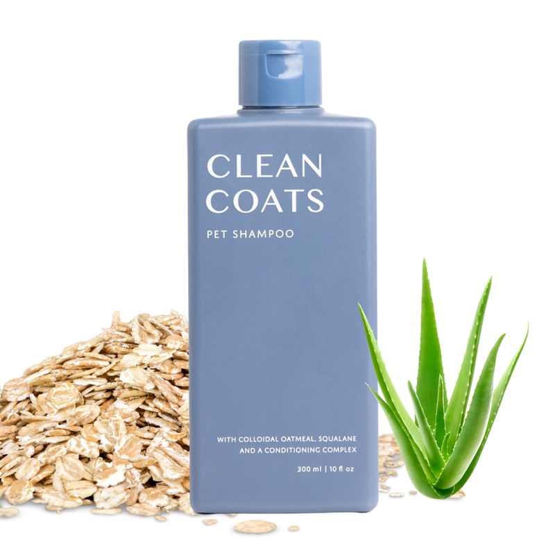 Fragrance Free Pet Shampoo for Dogs  Gentle Oatmeal & Aloe Leaf Formula for Sensitive Skin, Helps to Relieve Itchy & Dry Skin, Vegan Formula