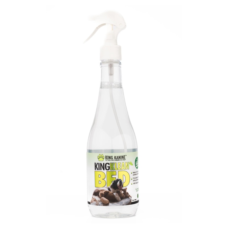 King Kanine Natural Dog Cleaner Deodorizing King Klean 14.88 oz | Organic Deodorizing Spray for Indoor & Outdoor Areas | Pet Odor Eliminator for Home | Hypoallergenic Gentle Cleansing Formula