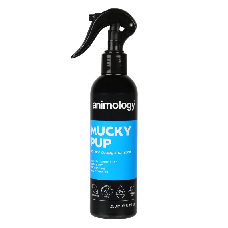 Mucky Pup No Rinse Puppy Shampoo (250ml Spray) 250ml (8.4 fl oz)