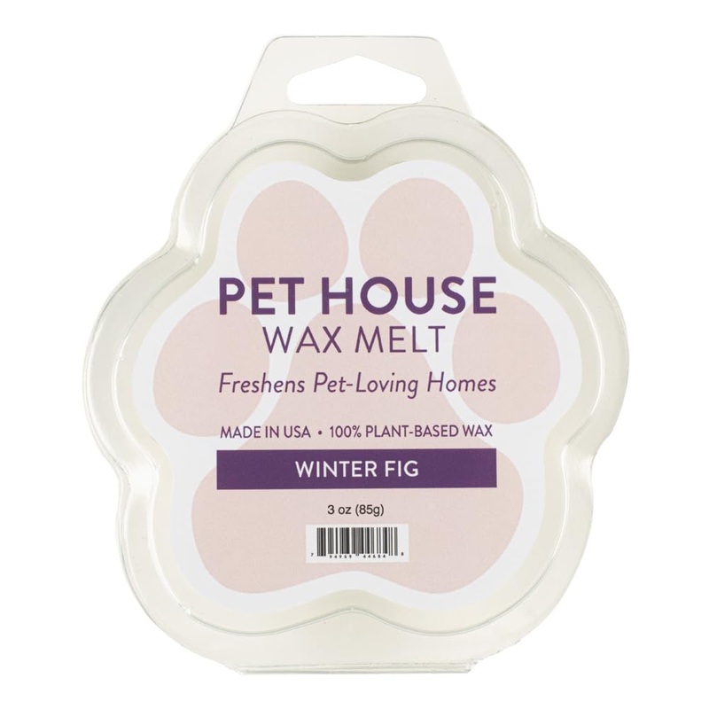 One Fur All Pet House Wax Melts Winter Fig, Long-Lasting, Scented Wax Melts, Natural Pet Odor Solution for A Fresh Smelling Home, Pet-Friendly Plant Based, Soy Wax Melt, 3 OZ 3 Ounce (Pack of 2)