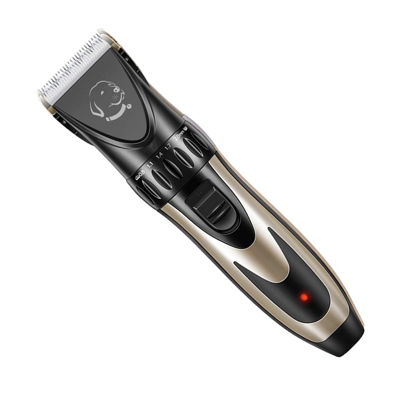 Pet Republique Cordless Dog Shaver Trimmer Kit – Hair Clippers for All Fur Type & All Size Dogs Cats and Pets Regular Shaver