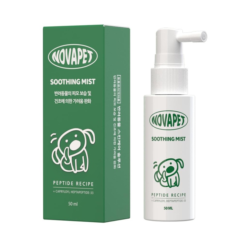 Soothing Mist 1.69 fl oz, Odor Remove, Deeply Hydrates Skin and Fur for Soft Healthy Shine