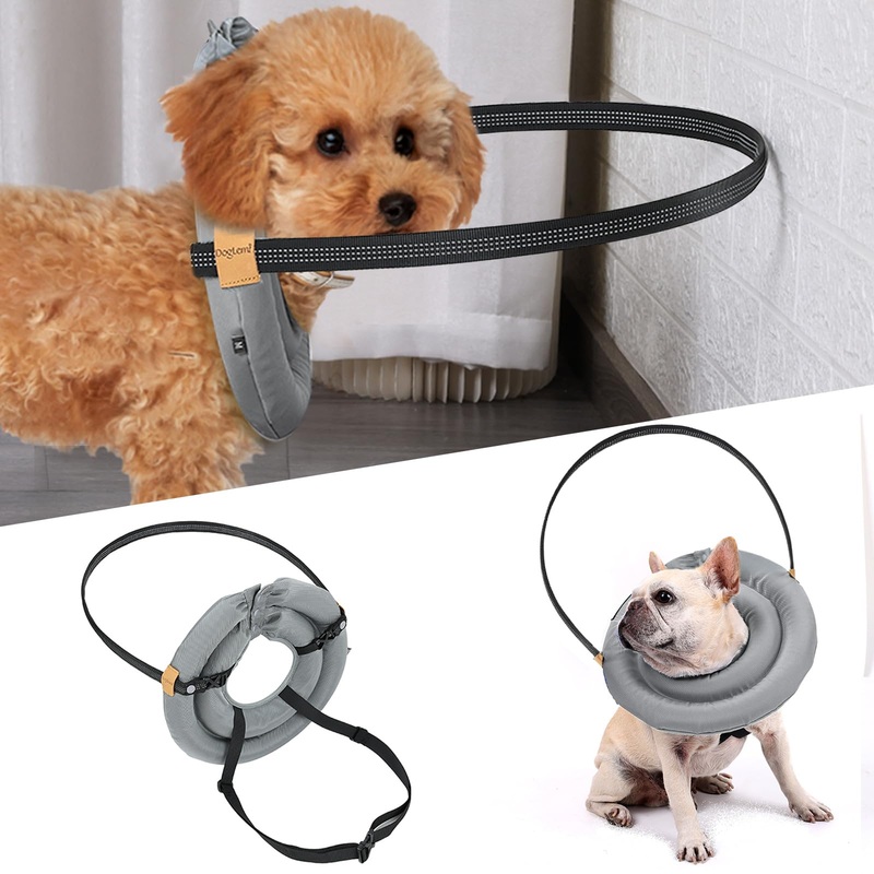 Blind Dog Bumper,Harness Guiding Device for Blind Dog,Pet Anti-Collision Ring for Protective&Build Confidence,Blind Dog Accessories- S