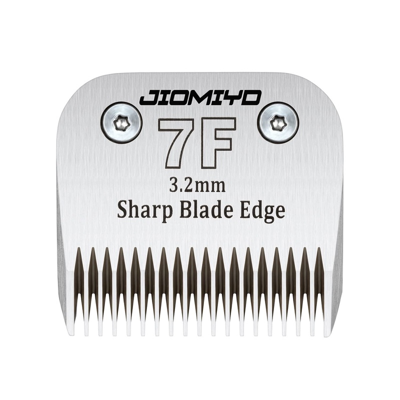 Detachable Dog Clipper Blades Compatible with Andis Oster A5 Wahl KM Series Clipper Made of Stainless Steel Blade 7F