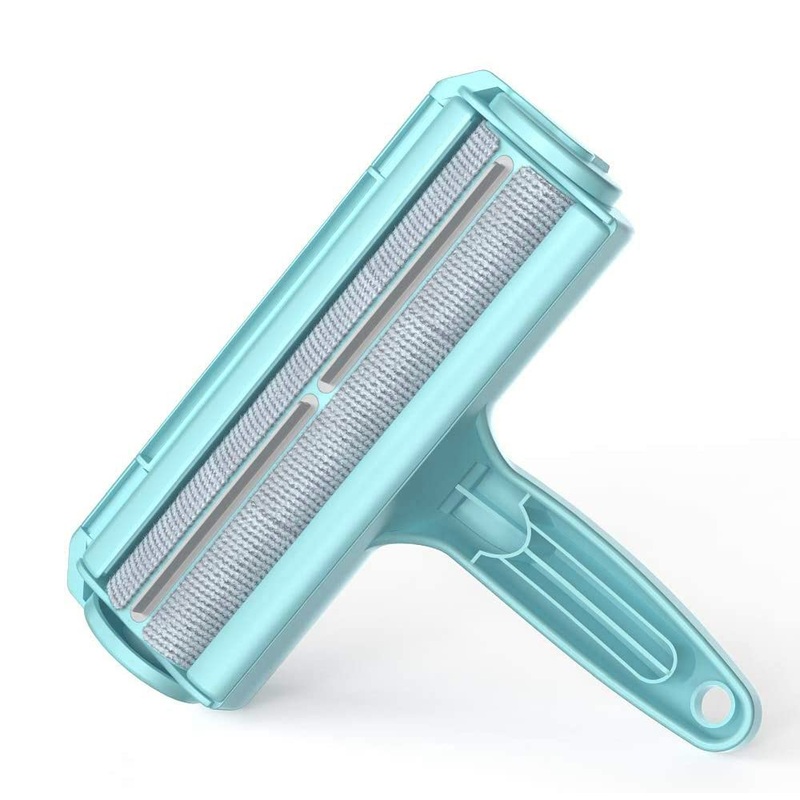 Pet Hair Remover Roller for Cats and Dogs Hair Reusable Roller Brush chom Roller Perfect for Couch, Carpet, beds and More Perfect Fur Removal Tool Blue, Pink, Purple Great Gift