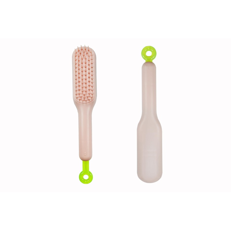 Stretchable Puppy Brush  Soft Dog Brush – Gentle Grooming Brush for Small Dogs, Perfect for Yorkie, Shih Tzu, Maltipoo Dog Hair Remover Brush (Pink) Pink