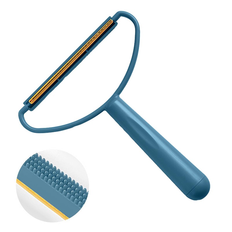 2 in 1 Pet Hair Remover, Pet Hair Remover Fur Remover Dog Hair Remover Cat Hair Remover, Cat Hair Remover Furniture Pet Hair Remover for Couch Pet Hair Remover for Laundry (Blue) Blue