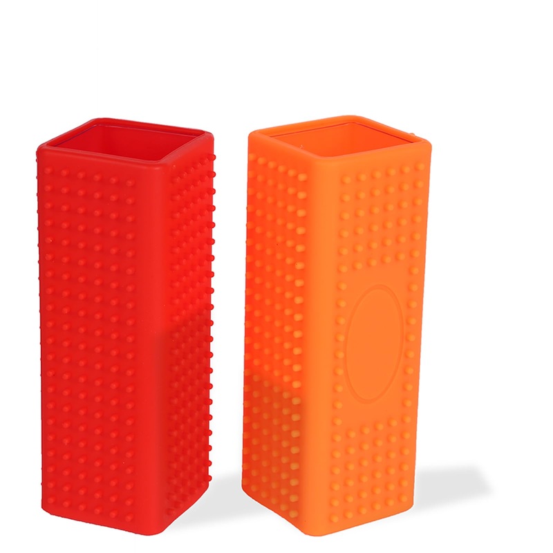 2pcs Pet Dog Cat Hair Remover,Pet Hair Removal Tool,Car Carpet Cleaner for Pet Hair,Dog Hair Remover for carInterior, Furniture, Sofa orangered