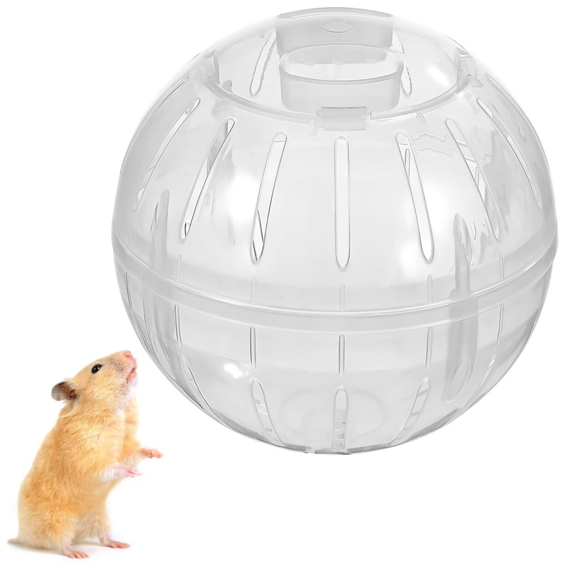 Kisangel 1pc Hamster Ball Rat Balls to Run Around Small Animal Running Ball Hamster Exercise Toys Small Pet Activity Supply