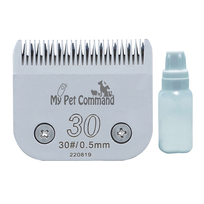 My Pet Command Replacement or Additional Blades/Guides for Cordless Pet Clipper Model Number MPC15DS 30 Blade 0.5mm
