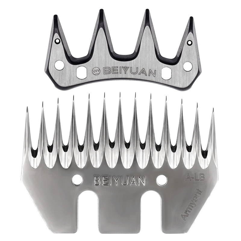 Sheep Shears Replacement Blades, Sheep Shear Clipper Blades, Detachable Blades for Professional Electric Cutter Wool Comb Sheep Clippers, for Grooming Goats Llamas Pet Animals