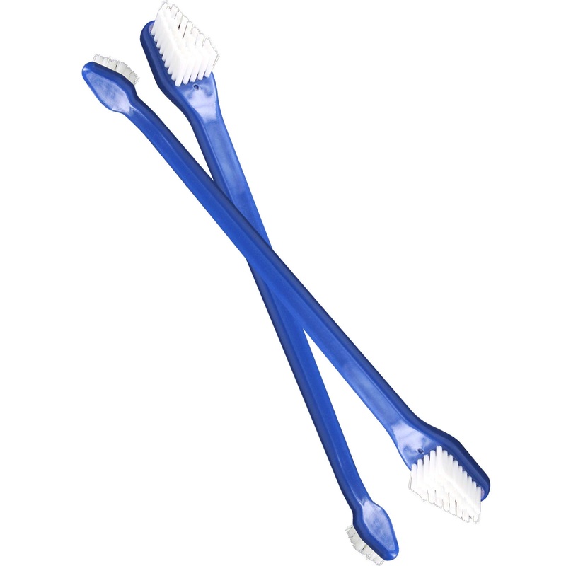 Bluestem toothbrbluestem Pet Toothbrush Set – Includes 2 Double-Sided Dog and Cat Tooth Brushes – Gentle Yet Effective Pet Teeth Cleaning Kit