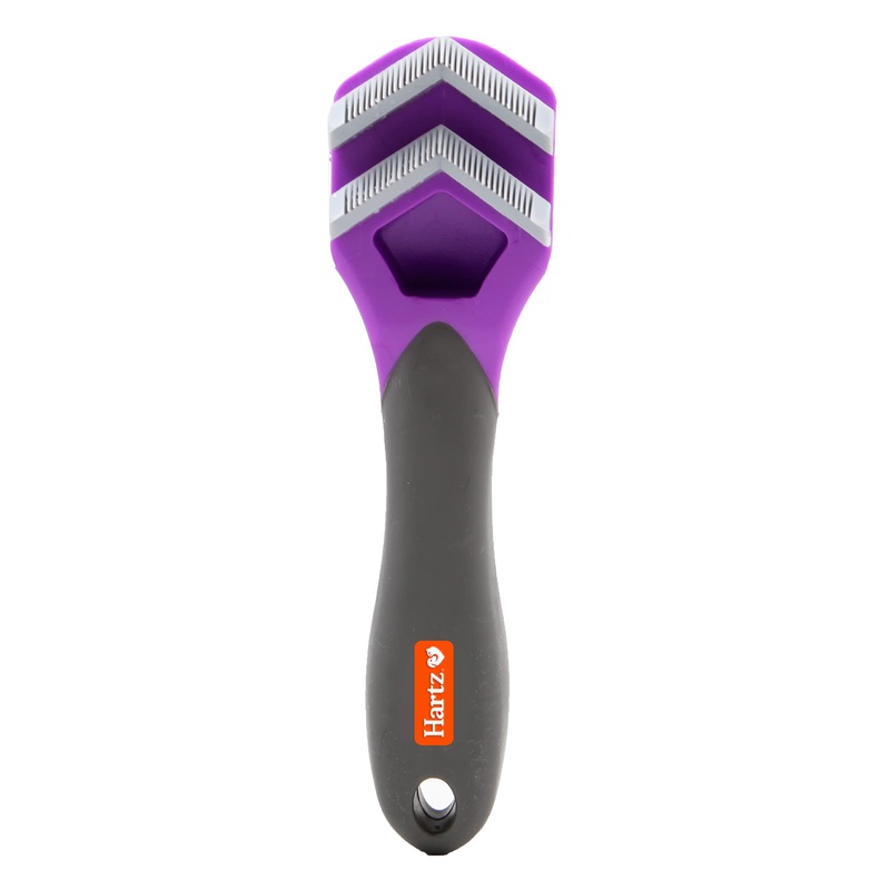 Hartz Groomer’s Best Fur Fetcher De-Shedder Cat Brush,Black