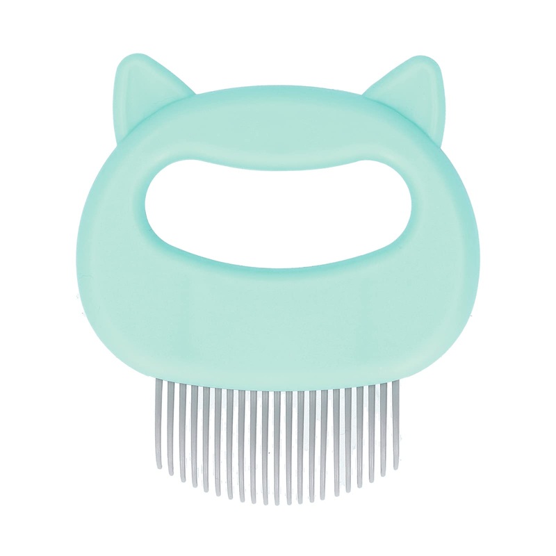 Cat Hair Shell Comb Pet Massage Comb Cat Dog Shell Comb Relaxing Cat Comb for Small Medium Dog Cat(green)