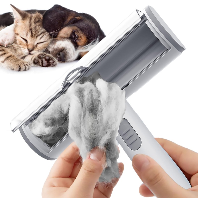 Reusable Pet Hair Removal Tool – Dog Hair Remover for Couch, Carpet, Car, Cat Hair Remover Furniture, Ultimate Pet Fur Remover!