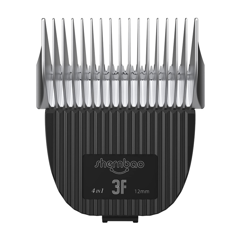 shernbao Pet Dog Grooming Clipper Detachable Blades, 4-in-1 Blades, Replacement Blades PGC-670 Clippers (670-3F)