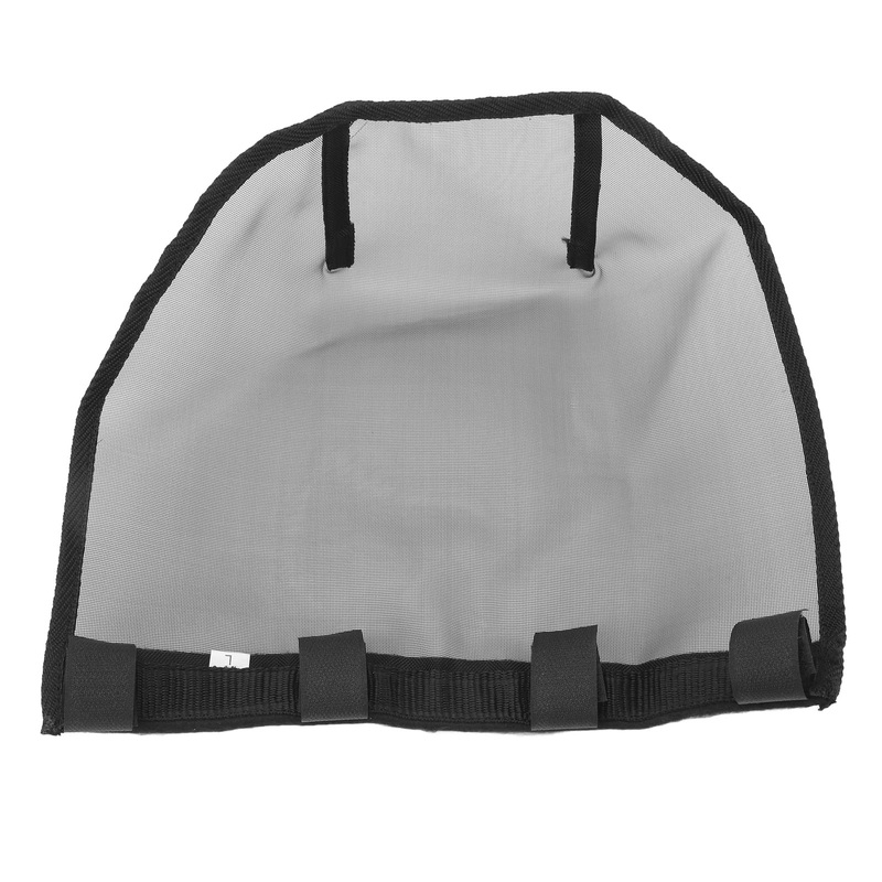 Tbest Nose Net for Horses,Horse Fly Mask,Horse Fly Nose Net,Horse Nose Cover Plastic Horse Breathable Nose Fine Mesh Net Black Comfort Horse Nose Mask for Home Farm,L Size