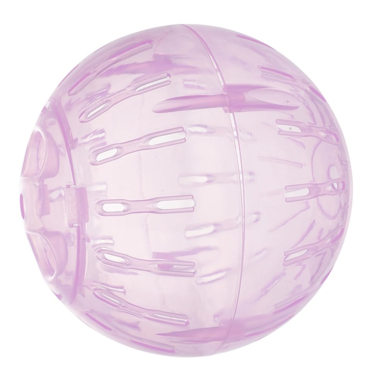 Hamster Exercise Ball Saucer Hamster Exercise Wheel Gerbil Balls for Running Pig Guinea Exercise Ball Hampster Small Pet Supplies Hamster Jogging Toy Hamsters Cage Flying Pink Abs
