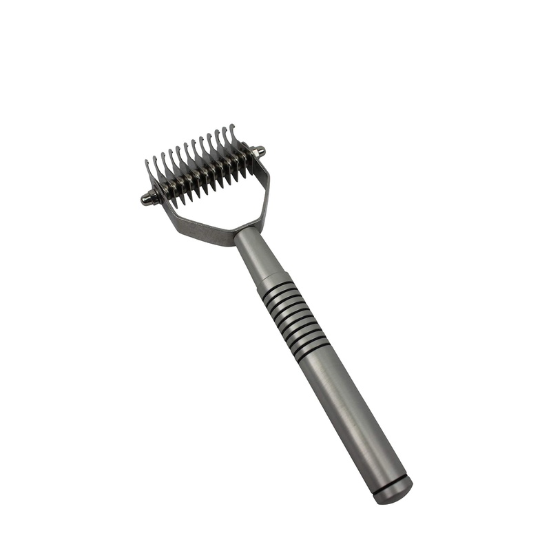 Professional Pet Grooming Undercoat Rake