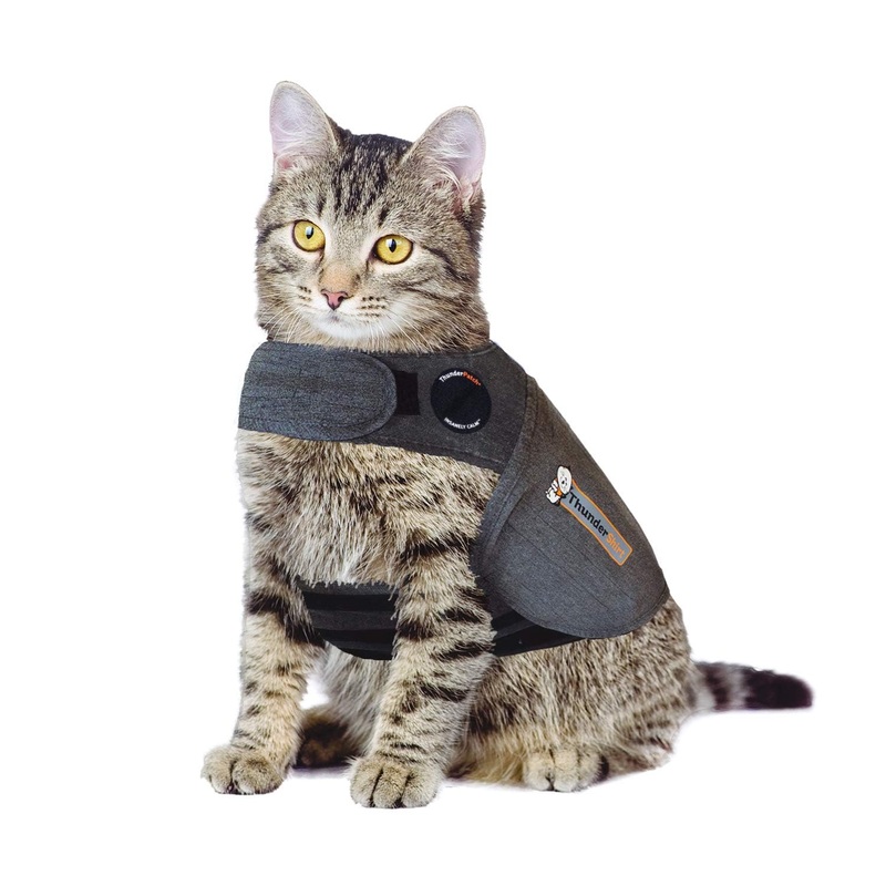 ThunderShirt Classic Cat Anxiety Jacket, Solid Gray, Small Small ( < 9 lbs)
