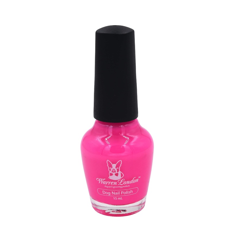 Warren London Dog Nail Polish in A Bottle Premium Coverage & Color- Made in USA- Pink 0.5 Fl Oz (Pack of 1) Pawfectly Pink