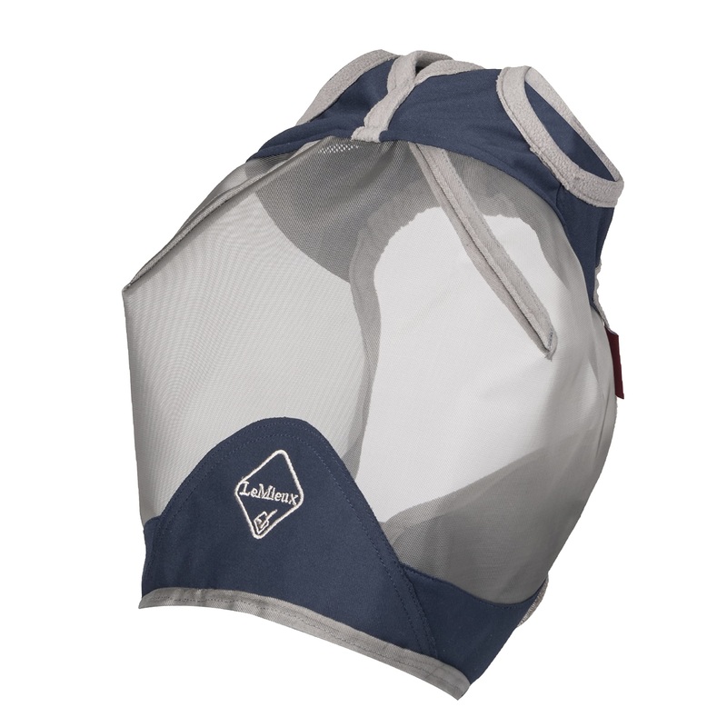 LeMieux ArmourShield Pro Standard Fly Mask Small Navy