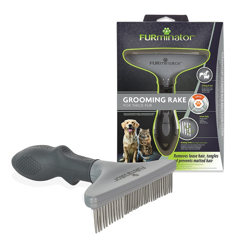 FURminator Grooming Rake for Cats and Dogs us:one size All hair types