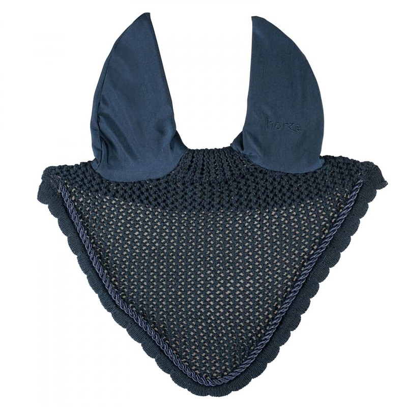 Horze River Ear Net – Peacoat Dark Blue/Peacoat Dark Blue – Horse