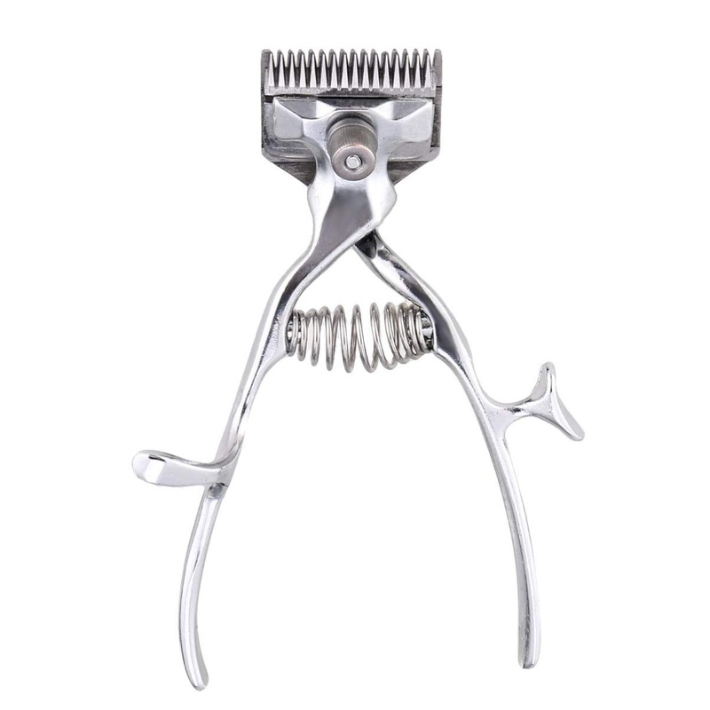 Manual Dog Grooming Clipper, Cat Hair Trimmer Sheep Shears Lightweight Pet Hair Scissors for Puppy, Doggy, Small Animals