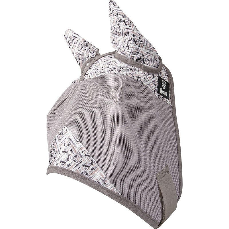 CASHEL Crusader Designer Fly Mask with Ears, Tundra, Warmblood (CFMWBSE-23TU)