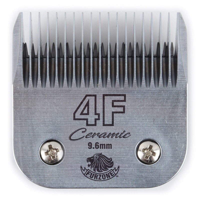 Detachable Ceramic Blade – Size 4F Blade 3/8″, Made of High-Tech Ceramic Materials, Compatible with Most Andis, Oster, Wahl A5 Clippers