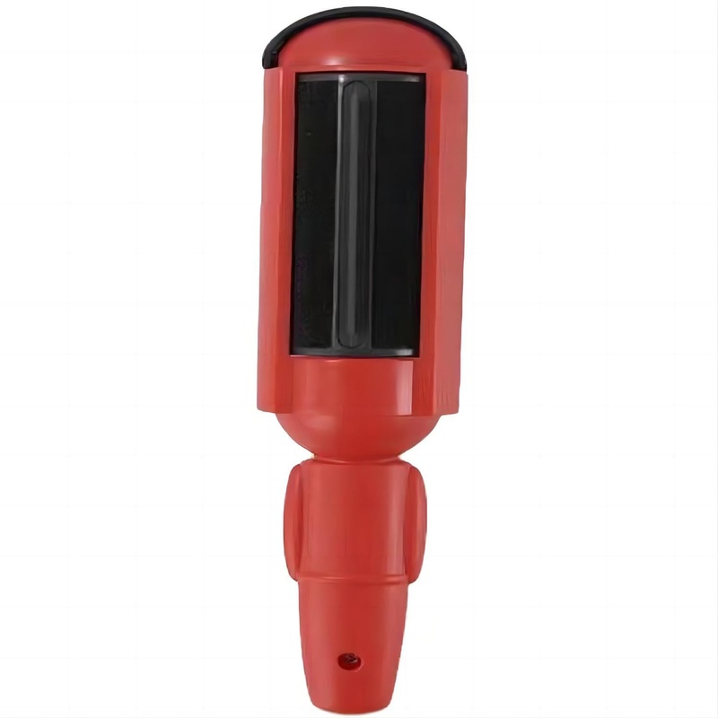 GeRRiT Pet Hair Remover Roller, Portable Pet Lint Roller with Self-Cleaning Base for Couch, Reusable Dog & Cat Fur Remover with Comfy Non-Slip Handle,Car Seat, Carpet, Bedding (Red Black)