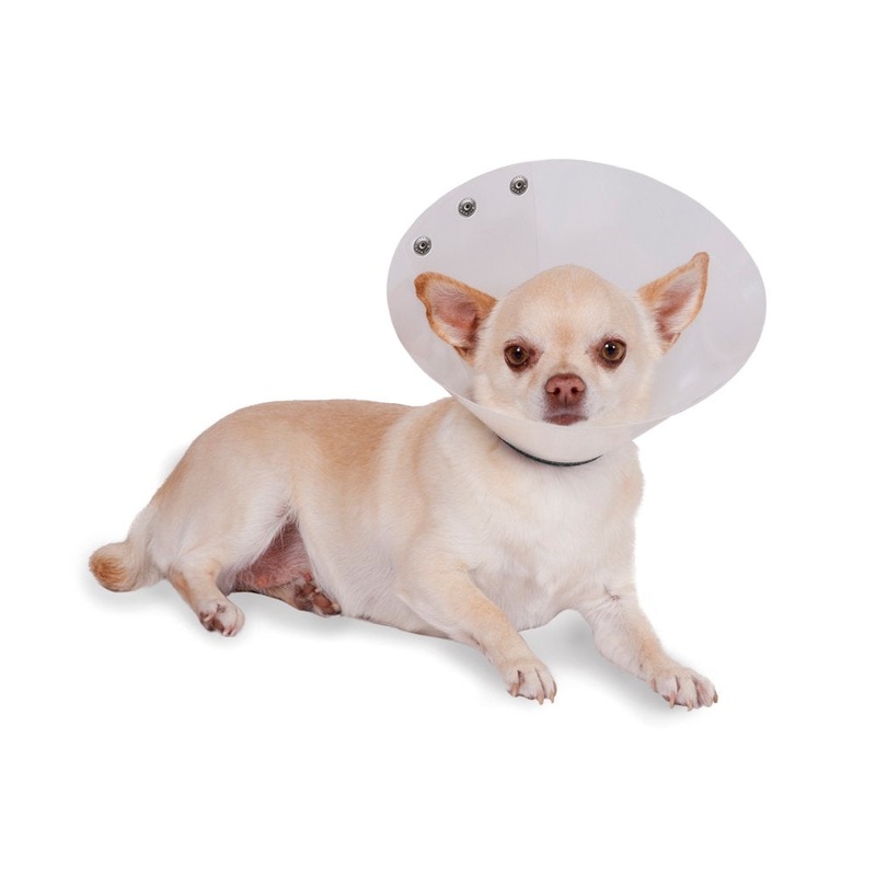 KVP Recova Clear Pet Recovery Collar, Fits 9″ to 12.5″ Neck/6″ Depth