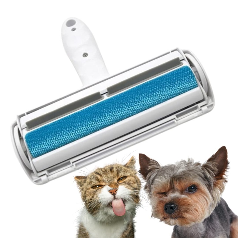 Reusable Pet Hair Remover – Multi-Surface Lint Roller and Fur Removal Tool for Cats and Dogs, Perfect for Furniture, Carpets, Bedding, Car Seats, and More – Portable, Durable
