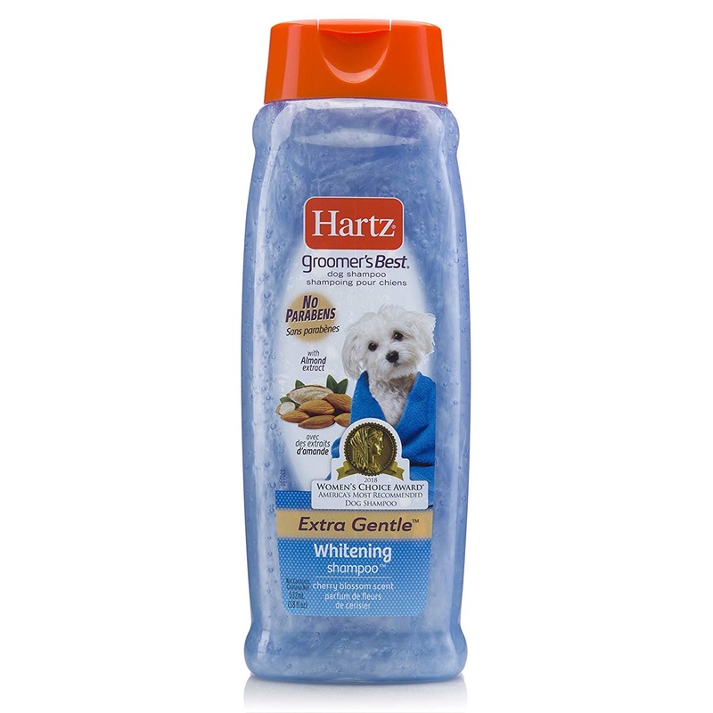 Hartz Groomer’s Best Whitening Dog Shampoo, 18 Ounce Bottle 18 oz