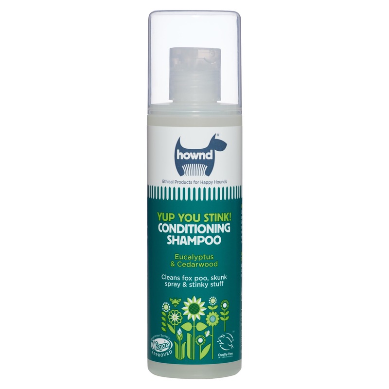 Hownd Yup You Stink Deodorizing & Odor Control Deep Clean Dog Shampoo, Hypoallergenic, Vegan, pH-Balanced, Fresh & Clean Scent of Cedarwood and Eucalyptus,Soothing Oat & Aloe Formula Odor Control (Cedarwood & Eucalyptus)